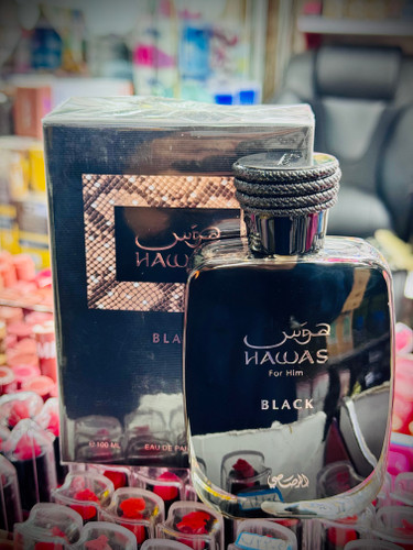 | Rasasi Hawas Black - ادكان هوس بلک رصاصى رايحه گرم، تلخ و فوق العاده ماندگار